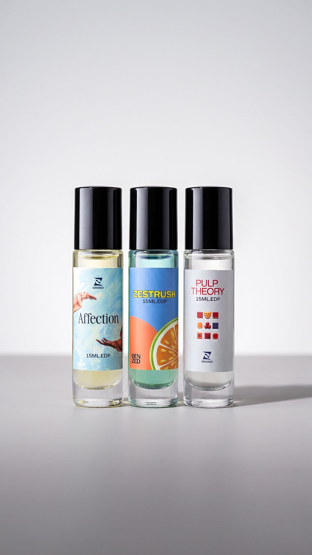 Unisex Trio – Affection, ZestRush, Pulp Theory